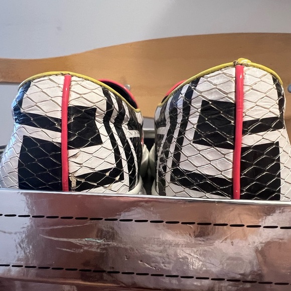 Emilio Pucci Leather Slip On Sneakers - Picture 4 of 9